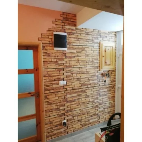 FLEXWALL Sandstone Slate palakő PVC falpanel 98x49,5 cm, beltéri falipanel