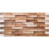 FLEXWALL Walnut dió fa PVC falpanel, barna falmintás 98x48 cm