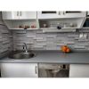 FLEXWALL Parquet famintás beltéri PVC falpanel, 98x48cm, falburkolat