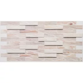   FLEXWALL Bleached Oak világos tölgy PVC falpanel. 98x48cm, falburkolat