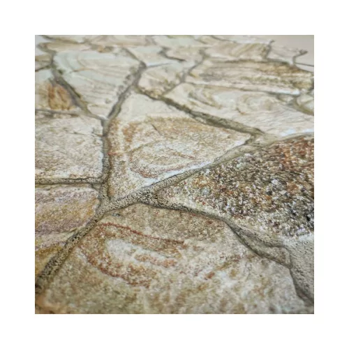 FLEXWALL Rock Beige - bézs színű kőmintás PVC falburkolat
