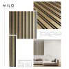 MILO Arany Lamelio lamella jobb záróelem (2,7x270cm)