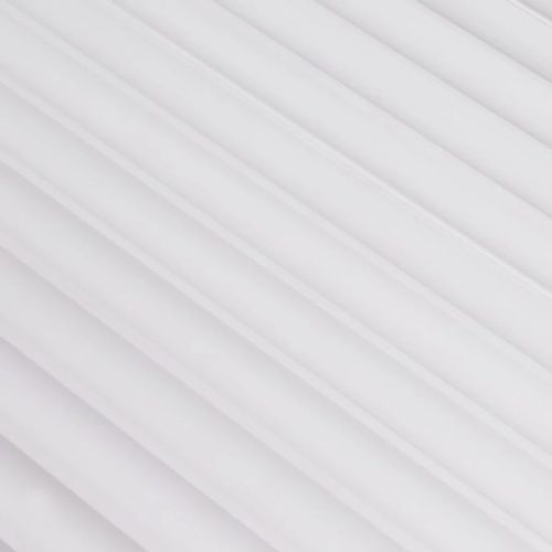 ONDA White Lamelio lamella fehér festhető falburkolat, beltéri bordás falipanel (12x270cm)