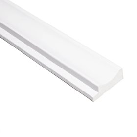   ONDA Fehér festhető Lamelio bal oldali záróelem (3,8x270cm)