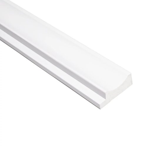 ONDA Fehér festhető Lamelio bal oldali záróelem (3,8x270cm)