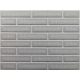 M-FLEX pvc szürke tégla dekor panel-6, 3d falpanel pvc műanyag burkolat