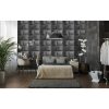 Polistar Pillow fekete modern design polisztirol panel (50x50cm)