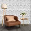 Polistar Hexagon fehér festhető falpanel (50×50 cm)