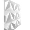 Polistar Matrix fehér festhető falpanel (50×50 cm)