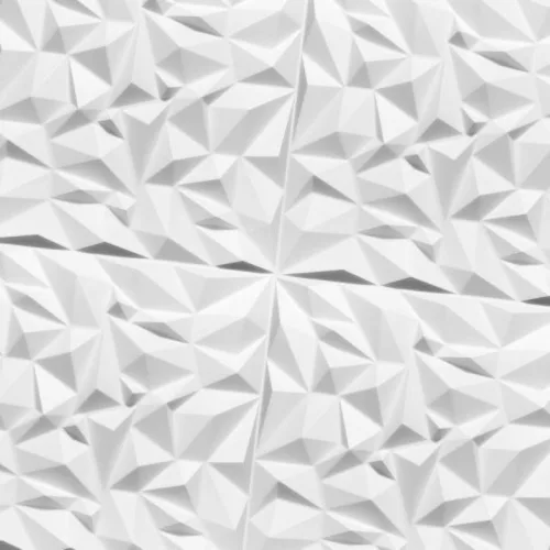 Polistar Ametyszt fehér festhető polisztirol falpanel, burkolat (50x50cm)