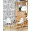 Polistar Onyx fehér festhető polisztirol falpanel (50x50cm)