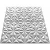 Polistar Onyx fehér festhető polisztirol falpanel (50x50cm)