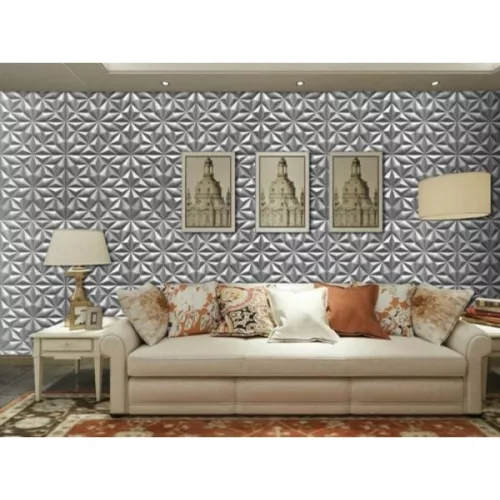 Polistar Onyx szürke design polisztirol falpanel burkolat (50x50cm)