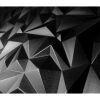 Polistar Ametyszt fekete modern polisztirol falpanel burkolat, 3d dekorpanel falra (50x50cm)