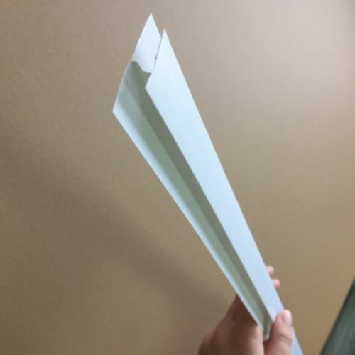 Toldó pvc  műanyag profil 1,5 m