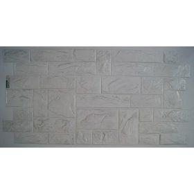   58513 világos tégla kő Regul PVC falpanel 97,8×49,6 cm, falburkoló elem
