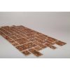 50159 antik kő Regul PVC falpanel, kőmintás beltéri falburkoló elem