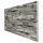 STIKWALL 656-2002 szürke szeletelt kő falburkolat (120x30cm) kőmintás falpanel
