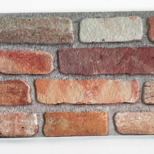 STIKWALL 651-019 színes tégla mintás falburkolat (120x30cm) polisztirol alap, kemény felület