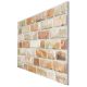 STIKWALL 651-204 színes tégla mintás falburkolat (120x50cm)