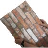 STIKWALL 689-014 színes tégla mintás falburkolat (100x50cm) polisztirol alap, kemény felület
