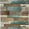 Loft brick patina -  Régies színes szivacsos öntapadós 3d falmatrica