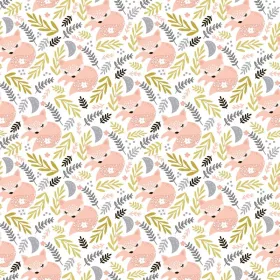 Dimex tapéta, Róka mintás, 7,5m2/tekercs