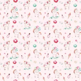 Dimex tapéta, Unikornisok mintás, 7,5m2/tekercs