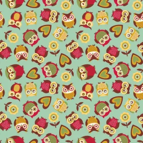 Dimex tapéta, Bagoly mintás, 7,5m2/tekercs