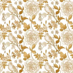 Dimex tapéta, Madár és levelek mintás, 7,5m2/tekercs