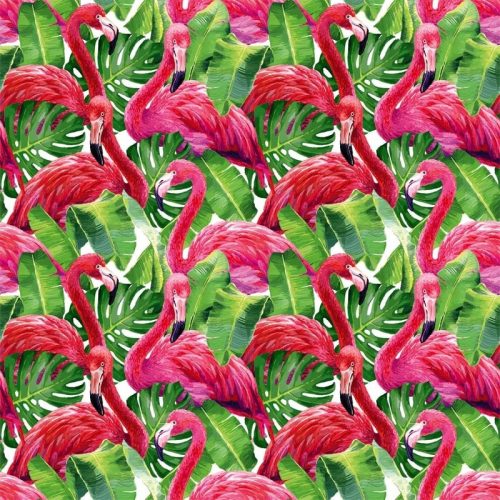 Dimex tapéta, Flamingó mintás, 7,5m2/tekercs