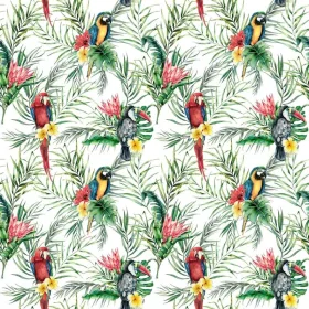 Dimex tapéta, Papagáj mintás, 7,5m2/tekercs