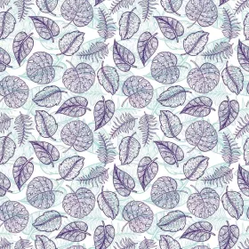 Dimex tapéta, Levél mintás, 7,5m2/tekercs