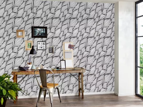 Dimex tapéta, Levél mintás, 7,5m2/tekercs