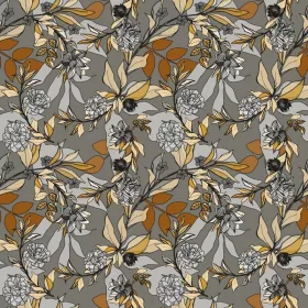 Dimex tapéta, Levél mintás, 7,5m2/tekercs