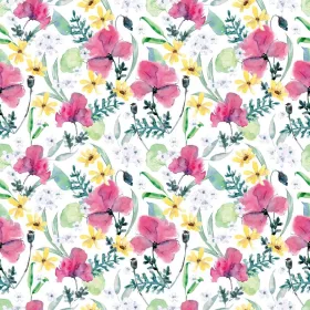 Dimex tapéta, Virág mintás, 7,5m2/tekercs